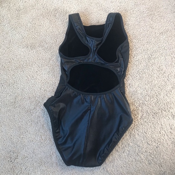 Reversible Velvet Dance Body Suit - Picture 4 of 6